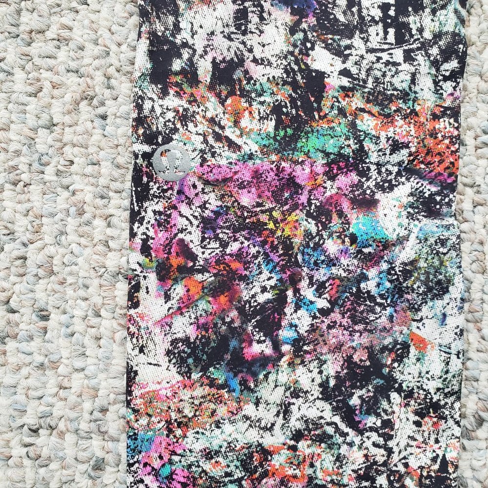 Lululemon Fast and Free Tight Vitalize 25" - Sz 4 - Picture 5 of 8